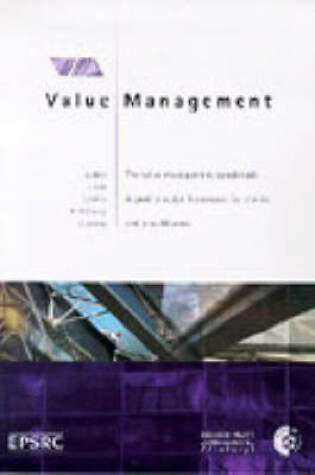 Cover of The Value Management Benchmark: Framework document