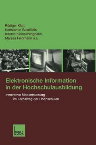 Cover of Elektronische Information in der Hochschulausbildung