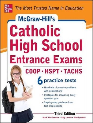 Book cover for McGraw-Hill's Catholic High School Entrance Exams, 3rd Edition