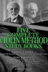 Book cover for Kayser 36 Elementary and Progressive Studies (Etudes), Schradieck Complete Scale Studies & School of Violin Technics - Exercises