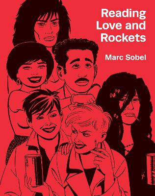 Book cover for Reading Love and Rockets