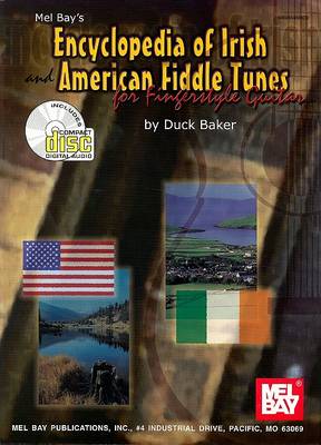 Book cover for Encyclopedia of Irish and American Fiddle Tunes for Fingerstyle Guitar