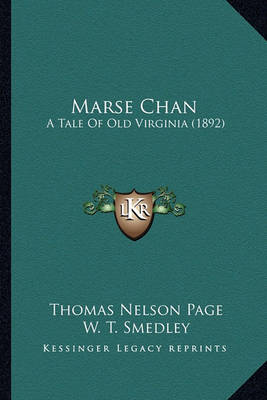 Book cover for Marse Chan Marse Chan