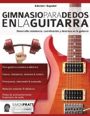 Book cover for Gimnasio para dedos en la guitarra
