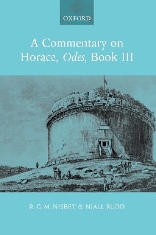 Cover of A Commentary on Horace: Odes Book III