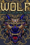 Book cover for Wolf Adult Coloring Book