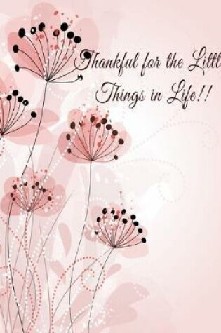 Cover of Thankful for the Little Things in Life