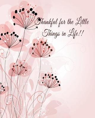 Book cover for Thankful for the Little Things in Life