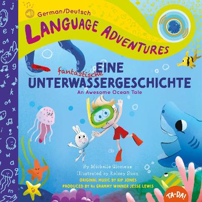 Cover of Eine fantastische Unterwassergeschichte (An Awesome Ocean Tale, German / Deutsch language)