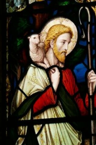 Cover of A Stained Glass Window of Jesus Christ and a Lamb