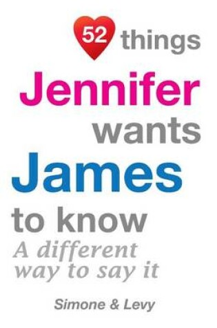 Cover of 52 Things Jennifer Wants James To Know