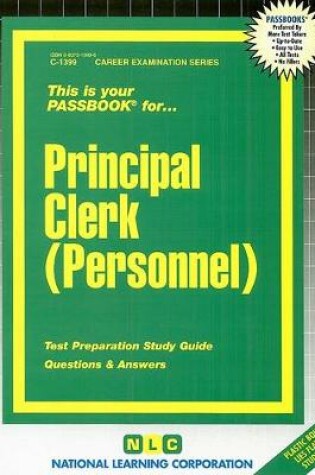 Cover of Principal Clerk (Personnel)