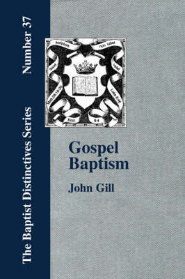 Book cover for Gospel Baptism.