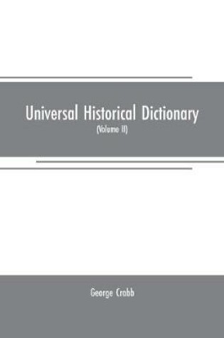 Cover of Universal historical dictionary