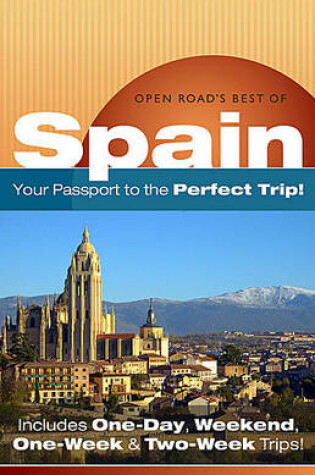 Cover of Open Road's Best of Spain