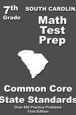 Cover of South Carolina 7th Grade Math Test Prep
