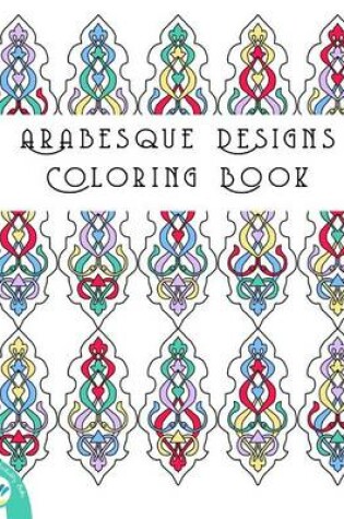 Cover of Arabesque designs coloring book