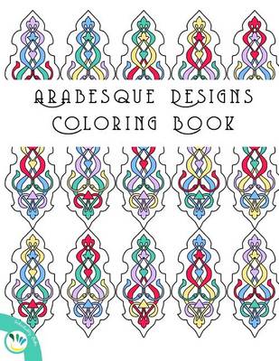 Book cover for Arabesque designs coloring book