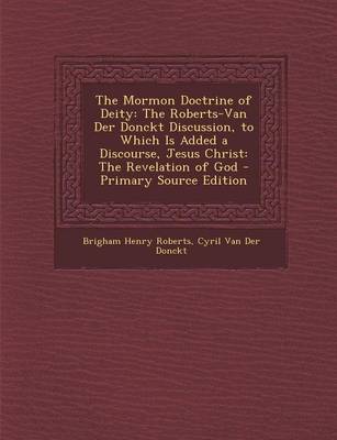 Book cover for The Mormon Doctrine of Deity