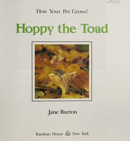 Cover of Hoppy and the Toad