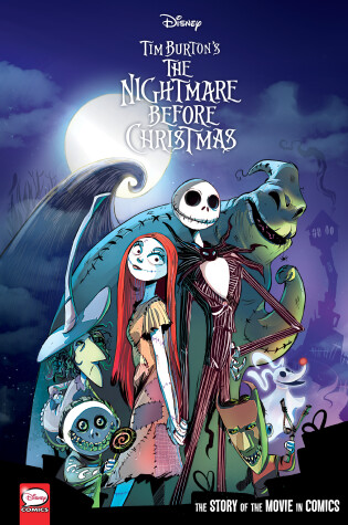 Cover of Disney The Nightmare Before Christmas: The Story of the Movie in Comics