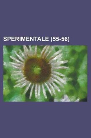 Cover of Sperimentale (55-56)