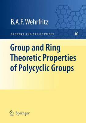 Book cover for Group and Ring Theoretic Properties of Polycyclic Groups