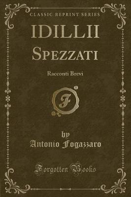 Book cover for IDILLII Spezzati