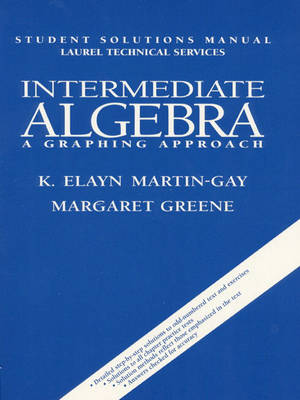 Book cover for Intermediate Algebra and Student Solutions Manual Package