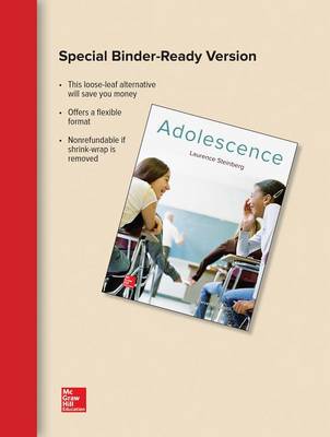 Book cover for Loose Leaf for Adolescence with Connect Access Card