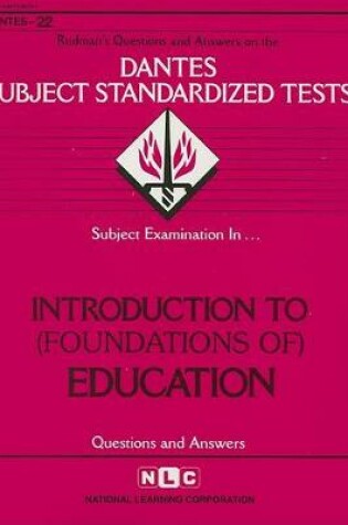 Cover of INTRODUCTION TO EDUCATION (FOUNDATIONS OF)