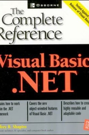 Cover of Visual Basic(r).NET: The Complete Reference