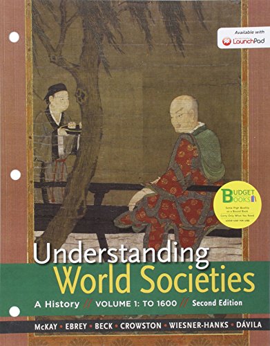 Book cover for Loose-Leaf Version for Understanding World Societies 2e V1 & Launchpad for Understanding World Societies 2e (Six Month Access)