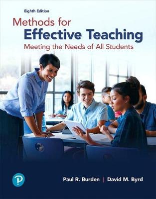 Cover of Methods for Effective Teaching