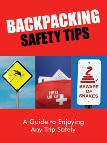 Book cover for Backpacking Safety