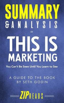 Book cover for Summary & Analysis of This Is Marketing