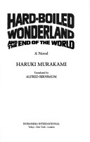 Book cover for Hard-Boiled Wonderland and the End of the World