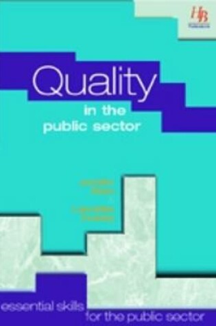 Cover of Quality in the Public Sector