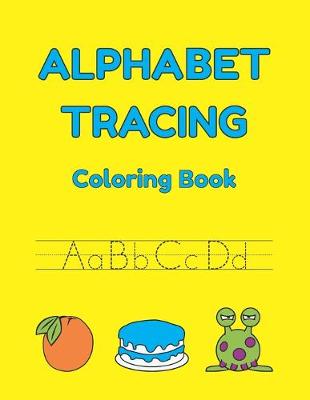 Book cover for Alphabet Tracing Coloring Book