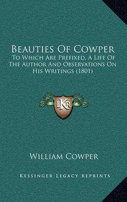 Book cover for Beauties of Cowper