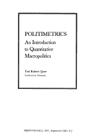 Book cover for Polimetrics