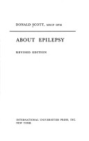 Book cover for About Epilepsy