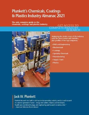 Book cover for Plunkett's Chemicals, Coatings & Plastics Industry Almanac 2021