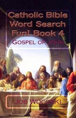 Book cover for Catholic Bible Word Search Fun! Book 4
