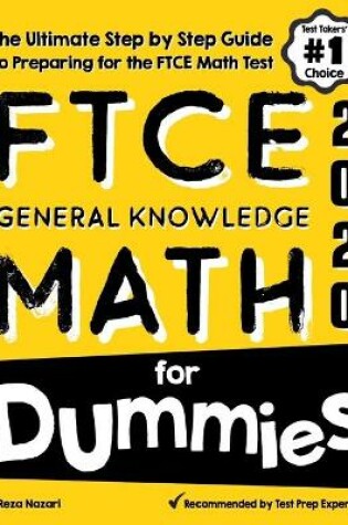 Cover of FTCE General Knowledge Math for Dummies