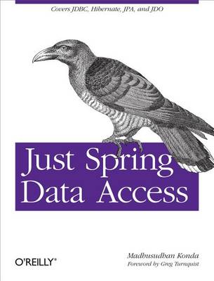 Book cover for Just Spring Data Access