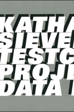 Cover of Katharina Sieverding