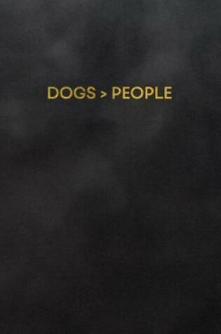 Cover of Dogs > People