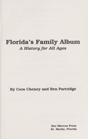 Book cover for Florida's Family Album