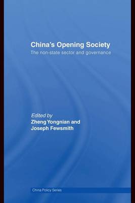 Book cover for China's Opening Society